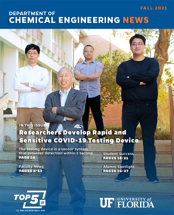 Fall 2021 UF Department of Chemical Engineering Magazine